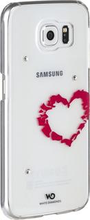 Клип-кейс Клип-кейс White Diamonds Lipstick сердце для Samsung Galaxy S6 (белый)