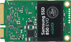 Внутренний SSD накопитель Samsung 850 EVO 250GB mSATA