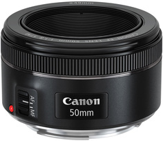 Объектив Canon EF 50mm f/1.8 STM (черный)