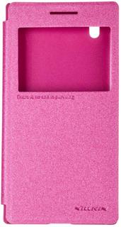 Чехол-книжка Чехол-книжка Nillkin Sparkle Leather для Lenovo P70 (розовый)