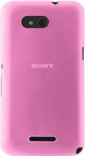 Клип-кейс Клип-кейс Puro Ultraslim для Sony Xperia E4G + защитная пленка (розовый)