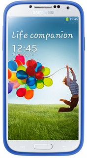 Клип-кейс Клип-кейс Samsung EF-PI950B для Galaxy S4 (голубой)