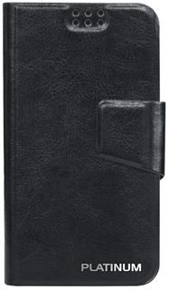 Чехол-книжка Чехол-книжка Platinum Слайдер для смартфонов 4" (черный)