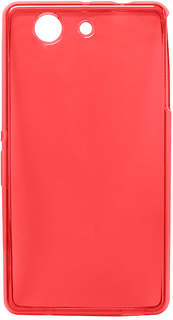Клип-кейс Клип-кейс Ibox Crystal для Sony Xperia Z3 Compact (красный)
