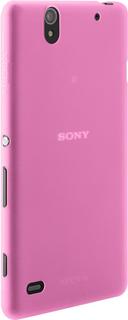 Клип-кейс Клип-кейс Puro UltraSlim для Sony Xperia C4 + защитная пленка (розовый)