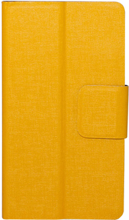 Чехол-книжка Чехол-книжка Smarterra SlideUP M для смартфона 4.4-5.0" (черно-желтый)