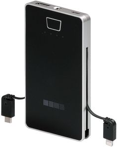 Портативное зарядное устройство InterStep PB4005 4000 мАч (черный)