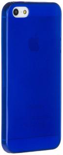 Клип-кейс Клип-кейс Ibox Crystal для iPhone SE/5/5S (синий)