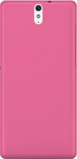 Клип-кейс Клип-кейс Puro Ultraslim для Sony Xperia C5 Ultra + защитная пленка (розовый)