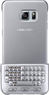 Чехол-клавиатура Чехол-клавиатура Samsung Keyboard Cover EJ-CG928R для Galaxy S6 Edge+ (серебристый)