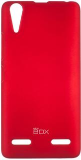 Клип-кейс Клип-кейс Skinbox Shield для Lenovo A6000/A6000+/A6010 + защитная пленка (красный)