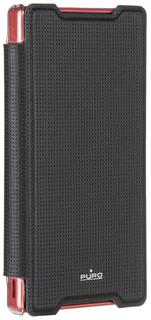 Чехол-книжка Чехол-книжка Puro Wallet для Sony Xperia Z5 Compact (черный)