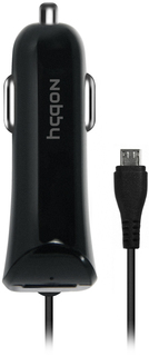 Автомобильное зарядное устройство Автомобильное зарядное устройство Nobby Micro-USB 1.2А (черный)