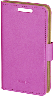 Чехол-книжка Чехол-книжка Euro-Line EL Jacket для смартфона 3-4.2" (розовый)