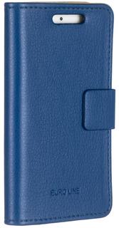 Чехол-книжка Чехол-книжка Euro-Line EL Jacket для смартфона 3-4.2" (синий)