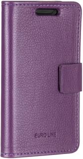 Чехол-книжка Чехол-книжка Euro-Line EL Jacket для смартфона 3-4.2" (фиолетовый)
