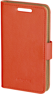 Чехол-книжка Чехол-книжка Euro-Line EL Jacket для смартфона 3-4.2" (оранжевый)