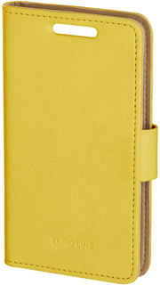 Чехол-книжка Чехол-книжка Euro-Line EL Jacket для смартфона 5" (желтый)