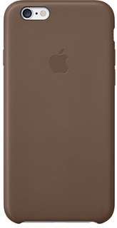 Клип-кейс Клип-кейс Apple для iPhone 6 кожаный (коричневый)