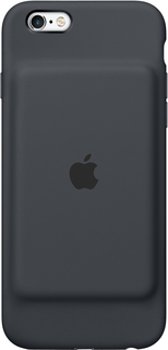 Чехол-аккумулятор Чехол-аккумулятор Apple Smart Battery Case для Apple iPhone 6/6S (темно-серый)