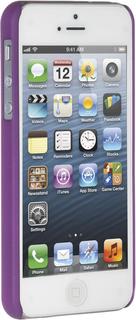 Клип-кейс Клип-кейс iCover Illuminator для Apple iPhone SE/5/5S (матовый фиолетовый)