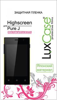 Защитная пленка Защитная пленка Luxcase для HighScreen Pure J (глянцевая)