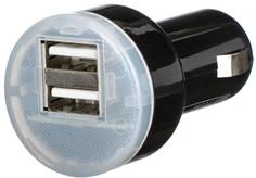 Автомобильное зарядное устройство Автомобильное зарядное устройство Wolt 2 USB 2100 мА (черный)