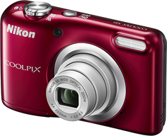 Цифровой фотоаппарат Nikon Coolpix A10 (красный)