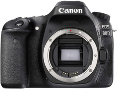 Зеркальный фотоаппарат Canon EOS 80D Body (черный)