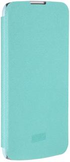 Чехол-книжка Чехол-книжка iCover Carbio для LG K10 (голубой)