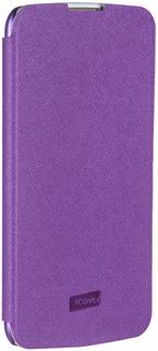 Чехол-книжка Чехол-книжка iCover Carbio для LG K10 (фиолетовый)