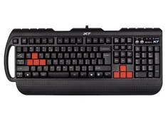Клавиатура A4Tech X7-G700 PS/2 (черный)
