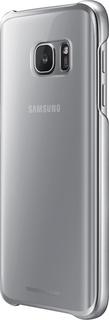 Клип-кейс Клип-кейс Samsung Clear Cover EF-QG930C для Galaxy S7 (серебристый)
