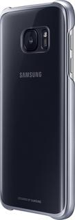 Клип-кейс Клип-кейс Samsung Clear Cover EF-QG930C для Galaxy S7 (черный)