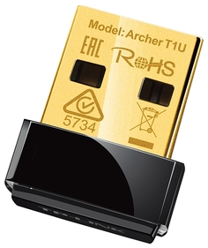 Wi-Fi USB адаптер TP-LINK Archer T1U (черный)