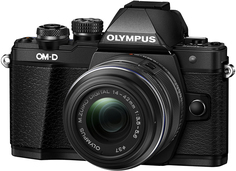 Фотоаппарат со сменной оптикой Olympus OM-D E-M10 Mark II Kit 14-42mm II R (черный)