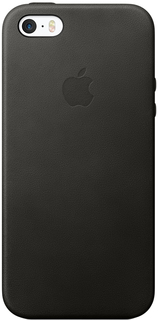 Клип-кейс Клип-кейс Apple для iPhone SE/5/5S кожаный (черный)