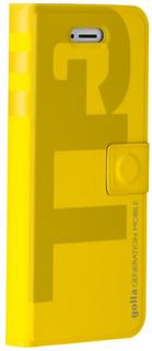 Чехол-книжка Чехол-книжка Golla G1495 Carlos для Apple iPhone SE/5/5S (желтый)