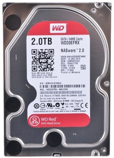 Жесткий диск WD Red для NAS 2TB 3.5" (красный)