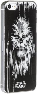 Клип-кейс Клип-кейс Deppa Art Case для Apple iPhone SE/5/5S рисунок "Star Wars Чубакка" (черный с рисунком)