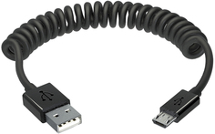 Кабель InterStep USB-microUSB 2м (черный)