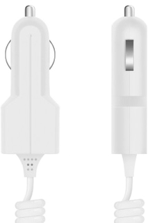 Автомобильное зарядное устройство Prime Line 8-pin для Apple 2A (белый)