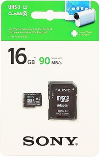 Карта памяти Sony SR16UY3A microSD 16Gb Class 10