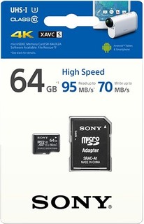 Карта памяти Sony SR64UX2AT microSD 64Gb