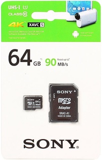Карта памяти Sony SR64UY3A microSD 64Gb Class 10