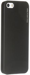 Клип-кейс Клип-кейс Deppa Air Case для Apple iPhone SE/5/5S (черный)
