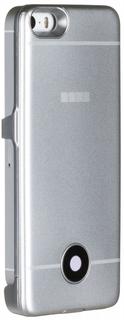 Чехол-аккумулятор Чехол-аккумулятор InterStep MetPower для Apple iPhone SE/5/5S (серебристый)