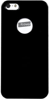 Клип-кейс Клип-кейс iCover Illuminator для Apple iPhone SE/5/5S (глянцевый черный)