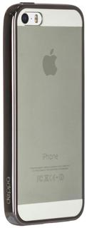 Клип-кейс Клип-кейс Deppa Gel+ для Apple iPhone SE/5/5S (черный)