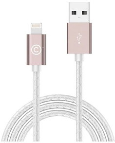 Кабель LAB.C USB на Lightning (розовый)